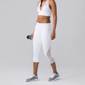 NWT Lululemon Twist & Train Crop Legging
